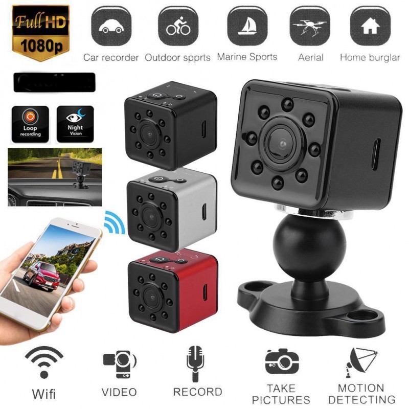 Mini FULL HD 1080P Waterproof WiFi Camera Sport Action Camera DV Camcorder